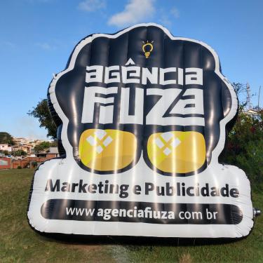 Painel Inflável - 3m de altura - Agencia Fiuza
