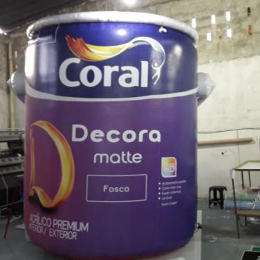 Réplica Inflável CORAL - 3m de altura