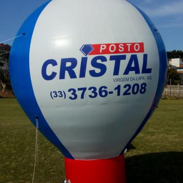 Balão - ROOF TOP - posto cristal - 3m de latura