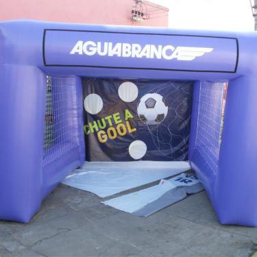 Chute a Gol inflável - 3x3m - Aguia Branca