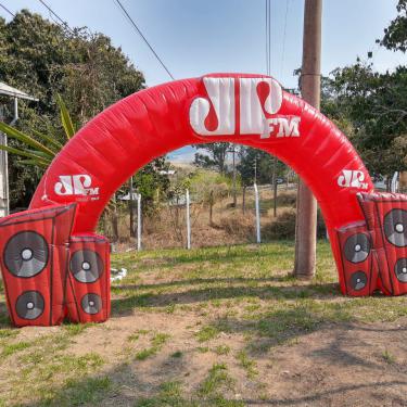 Portico Inflavel Promocional - JOVEM PAN - 2,5m de altura